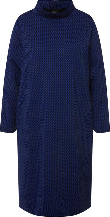 Image du produit Ulla Popken Robe en molleton texturé à col montant et manches longues (54)
