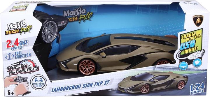 Produktbild Maisto Gesteuertes Automodell 1:24 Lamborghini Sian FKP37, 82338