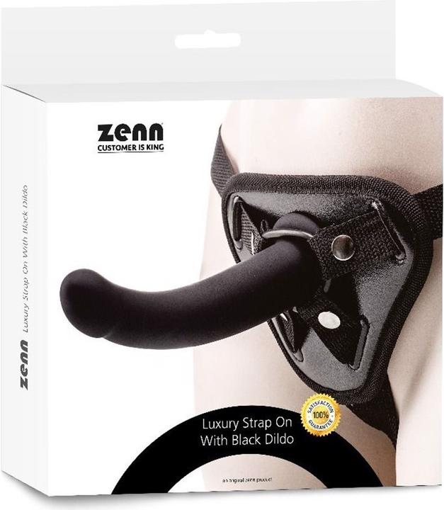 Image du produit Zenn Strap On de luxe avec gode noir