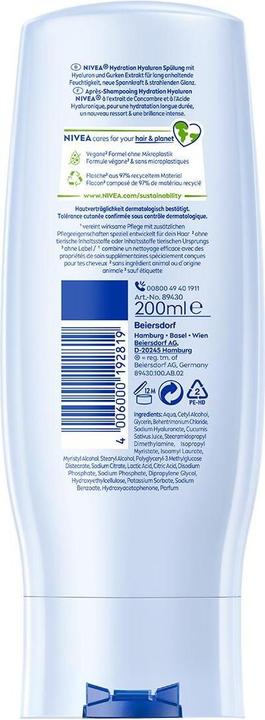 Produktbild NIVEA Hydration Hyaluron Shampoo (200 ml)
