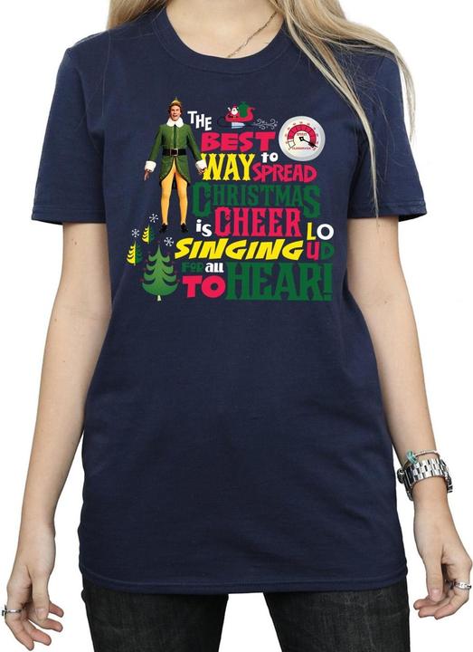 Image du produit Elf - T-shirt CHRISTMAS CHEER - Femme (M)