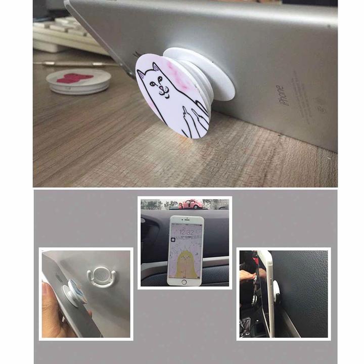 Actual product image Cover-Discount Universal - Multifunction Smartphone Stand Cat