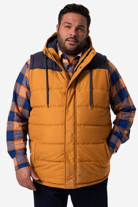 Actual product image Men+ Outdoor-Weste, zweifarbig, Kapuze (XL)