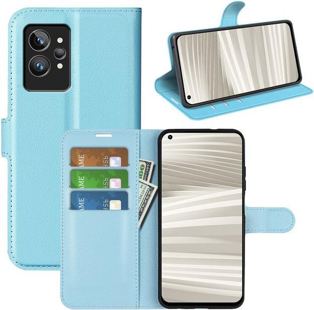 Image du produit MU Classic Série de couvertures de livre en cuir Litchi (Realme GT2 Pro)