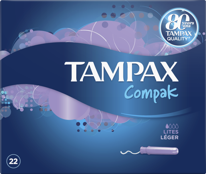 Produktbild Tampax Compak Light (22 x, Mini)