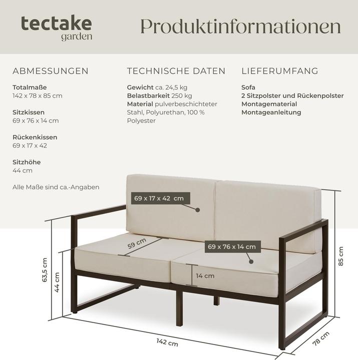 Produktbild tectake Comosa
