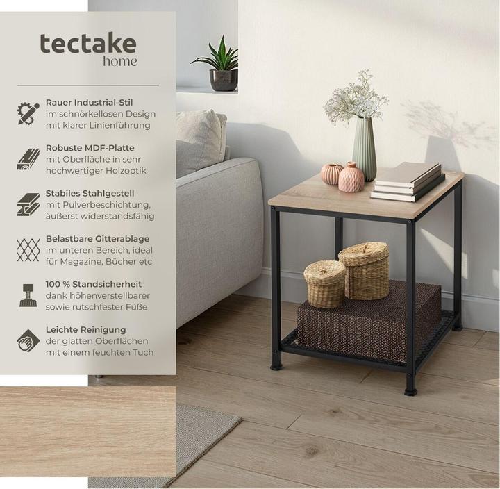 Image du produit tectake Table d’appoint Derby