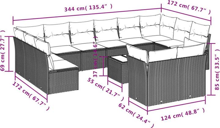 Produktbild vidaXL Selena