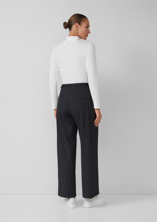 Produktbild s.Oliver T-Shirt Gerippter Rollkragenpullover im Slim Fit (48)