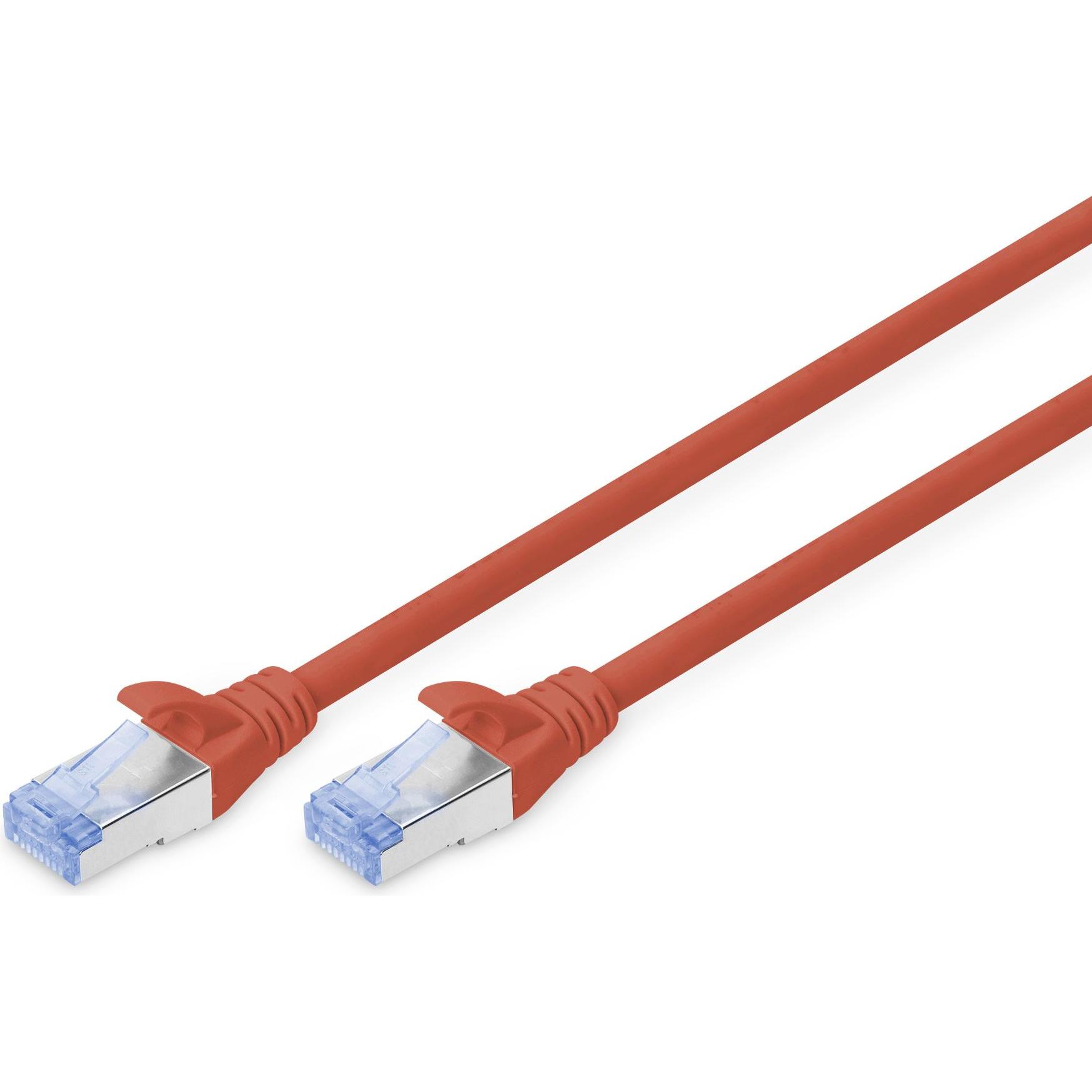 Digitus CAT 5e SF/UTP Patchkabel (S/UTP, CAT5e, 15 m), Netzwerkkabel