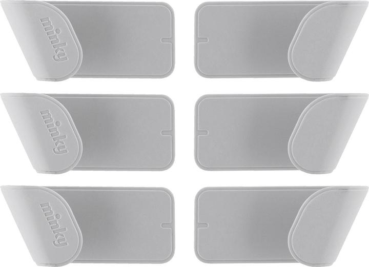 Produktbild Topfdeckelhalter grau 3er Set (Kunststoff)