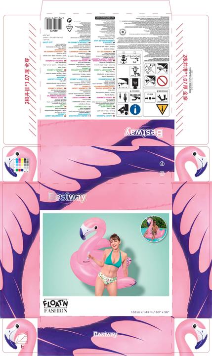 Produktbild Bestway Luxury Flamingo