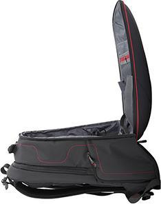 Actual product image Bestlife Backpack na Notebook 17", Assailant, black nylon