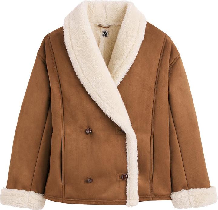 Actual product image La Redoute Collections Winterjacke mit Knopfverschluss (34)