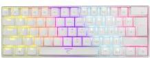Actual product image White Shark Mechanical Gaming Keyboard Shinobi, OUTEMU RED Switch, Full Rainbow RGB LED Backlight, U (USA, Cable)