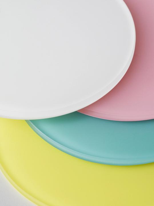 Immagine prodotto Mealplak Blocco di ghiaccio con 3 vassoi rotondo D21cm bianco/argento