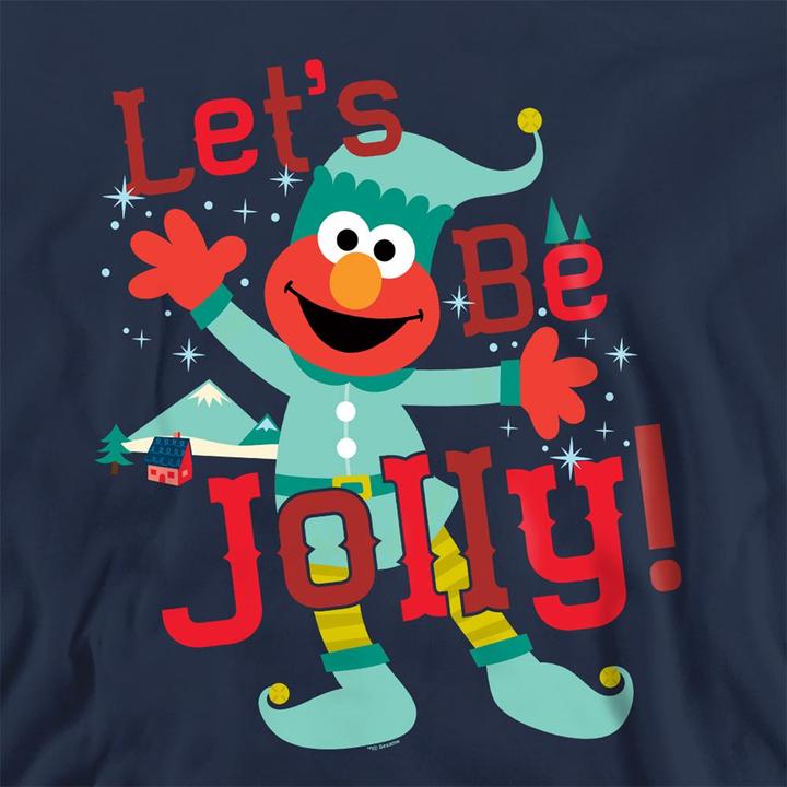 Produktbild Let's Be Jolly Sweatshirt weihnachtliches Design (M)