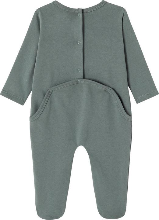 Produktbild Vertbaudet 2er-Pack Jungen Baby Strampler aus Sweatware mit Teddy Oeko-Tex (86)