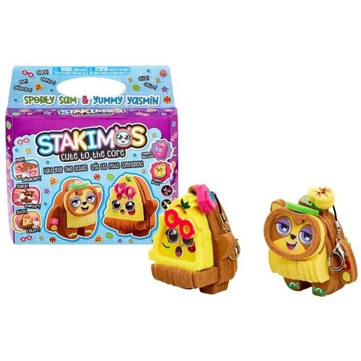 Tomy, Portachiavi, Stakimos Sam und Jasmine 2er-Pack