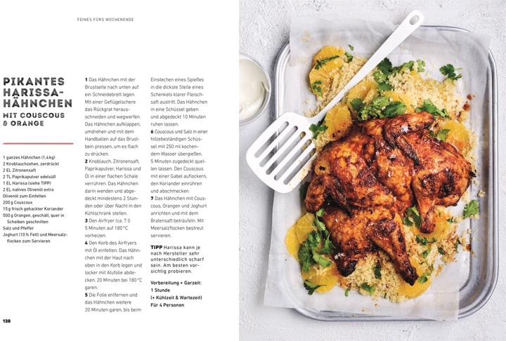 Produktbild Das ultimative Airfryer Kochbuch (Deutsch, Wiebke Krabbe, 2023)