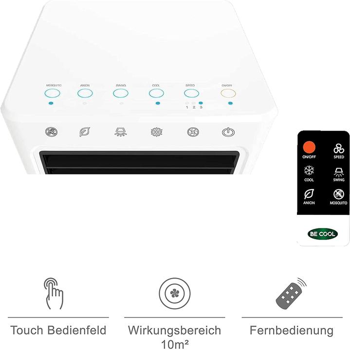 Image du produit Be Cool Refroidisseur d'air 4en1 (10 m²)