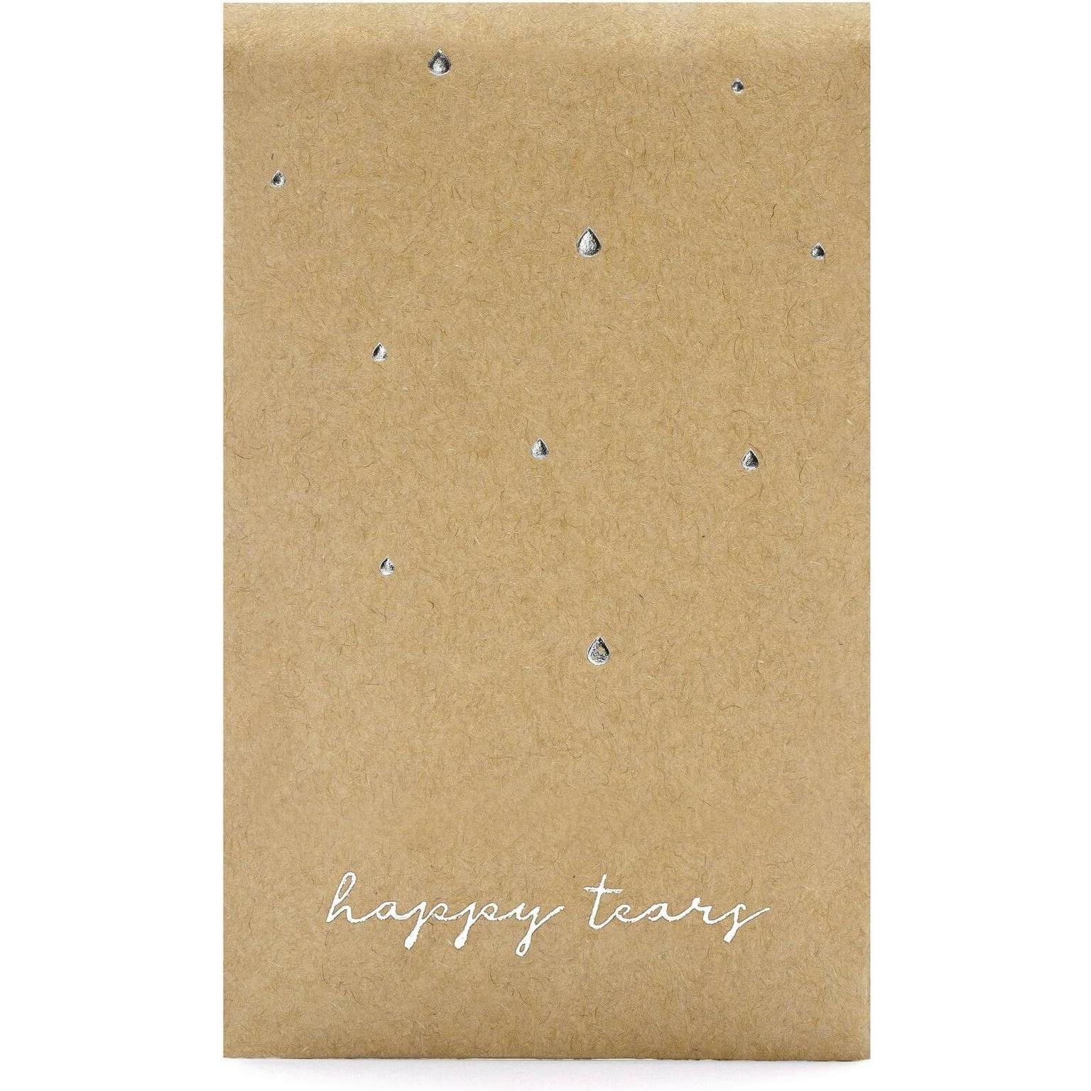 Partydeco Partyaccessoire Taschentuch happy tears 7.5 x 12 cm, 10 Stk
