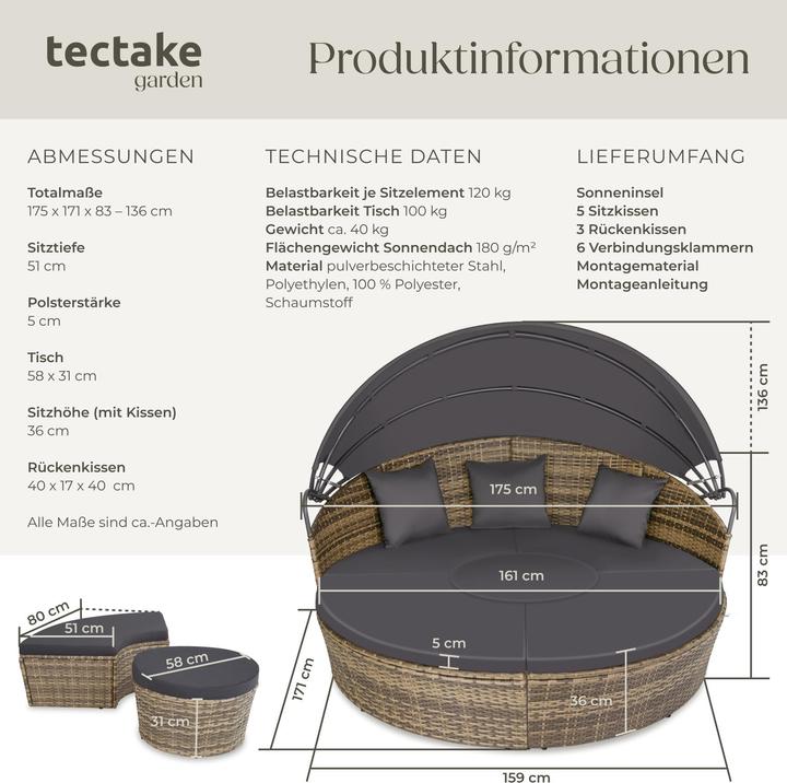 Image du produit tectake Santorin