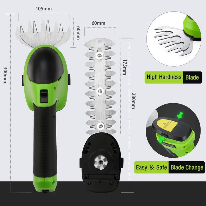 Produktbild Workpro Akku-Gartenschere