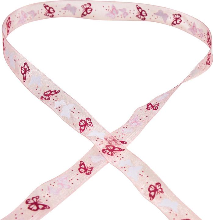 Immagine prodotto Mabella Organzaband Schmetterling Schleifenband