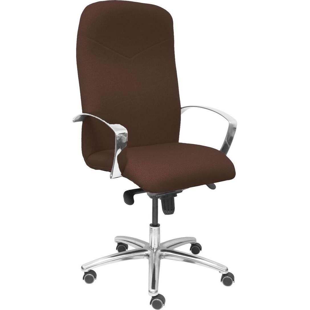 Piqueras y Crespo, Bürostuhl, Bürostuhl Caudete P&C BALI463 Dunkelbraun