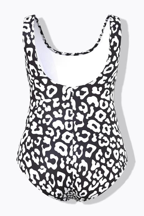 Actual product image Ulla Popken Leopard Print Swimsuit (62)