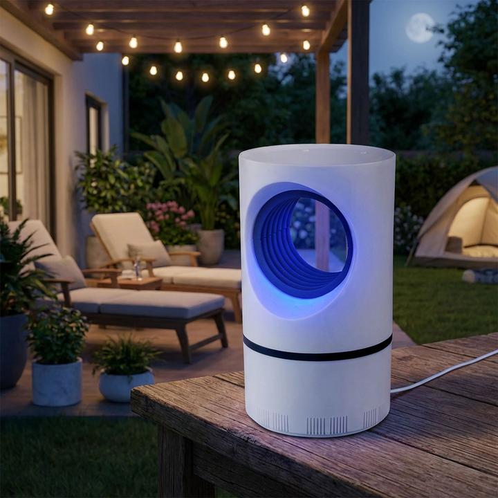 Actual product image Casativo Insektenvernichter mit UV-Licht & starker Saugfunktion, 5 W, weiss