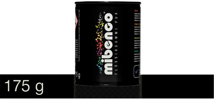 mibenco flüssigummi pur 175g klar matt