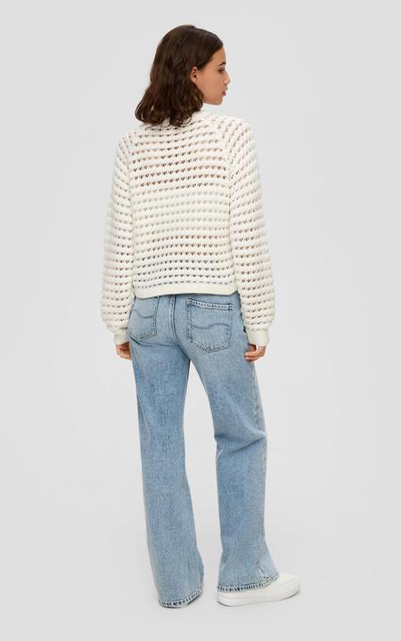 Immagine prodotto s.Oliver Strickpullover Strickpullover mit Ajourmuster (L)