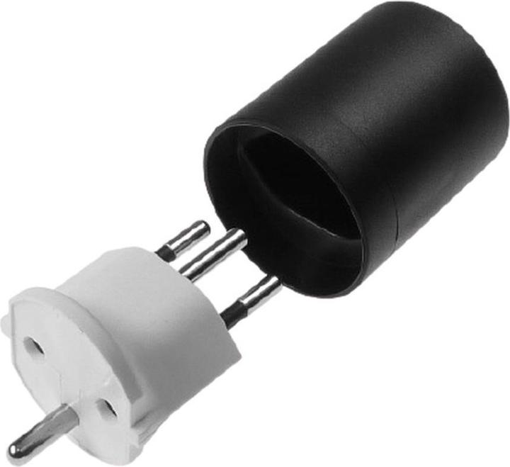 Actual product image Elbro Transition plug T12/FR 3P white