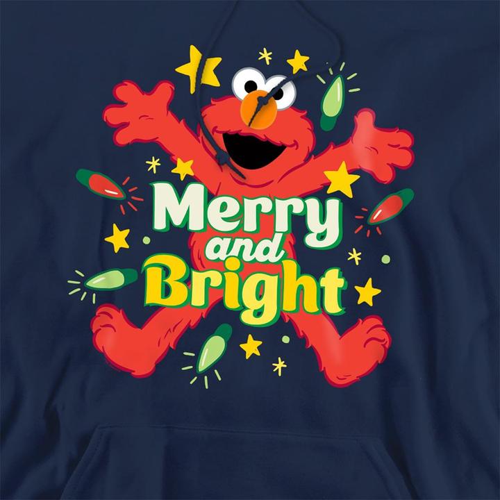 Produktbild Merry And Bright Kapuzenpullover weihnachtliches Design (M)