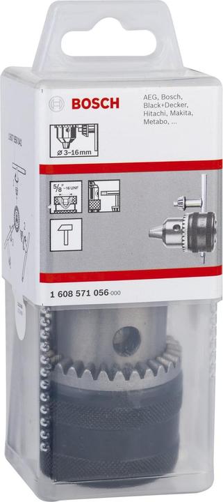 Actual product image Bosch Professional Zubehör Gear rim drill chuck up to 16 mm, 5/8-inch 16 UN