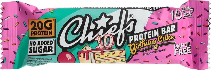 Image du produit Chiefs Protein Bar Birthday Cake 55g (12 pcs, 55 g)