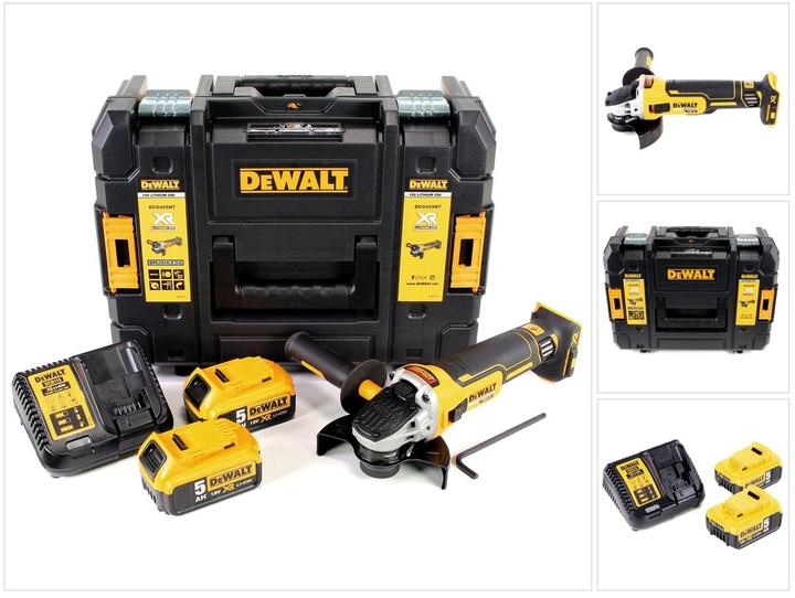 Actual product image DeWalt DCG405P2 (125 mm)