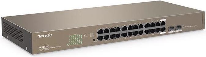 Actual product image Tenda TEG1024F (24 Ports)