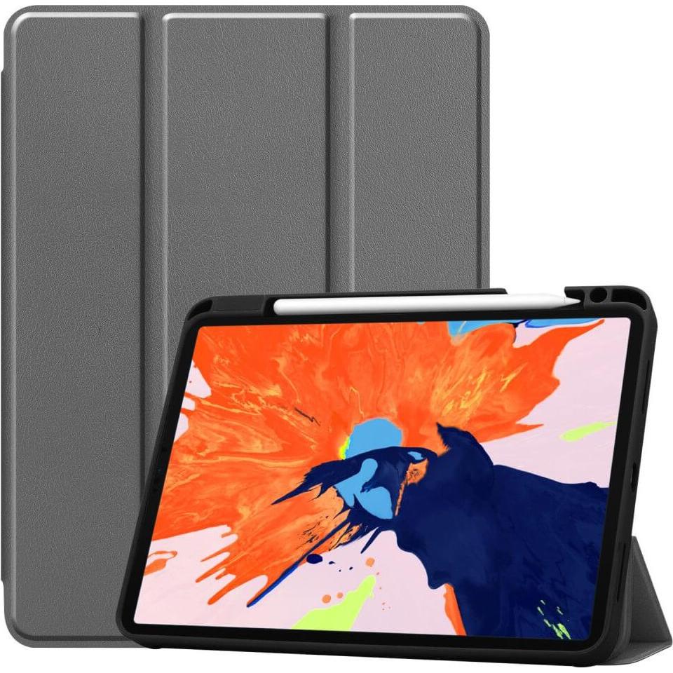Cover-Discount Business Smart Case (iPad Pro 12.9 2018 (3. Gen)), Tablet Hülle, Grau