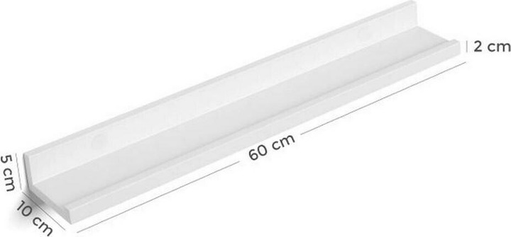 Actual product image Songmics Wally X (60 x 10 x 5 cm)