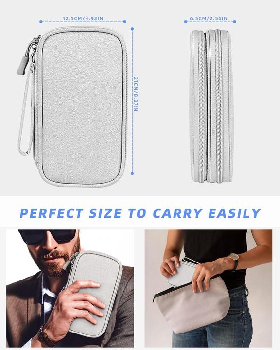 Produktbild Only-Bags.Store Kabeltasche, elektronische Tasche Organizer, Kabeltasche Organizer Reise für Netzteil