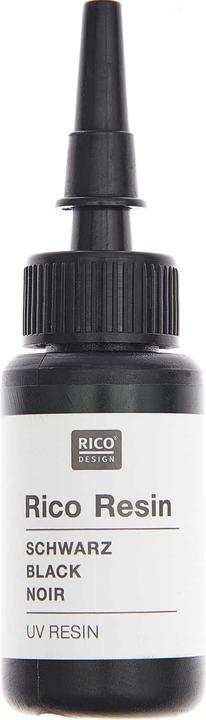 Rico Design UV Resin Black, 10 ml.500649 (Black, 17 g)