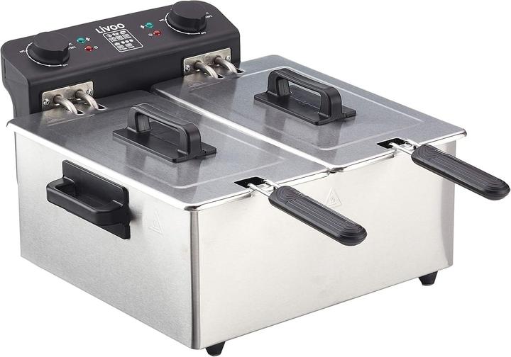 Livoo Double deep fryer 2 x 3 L