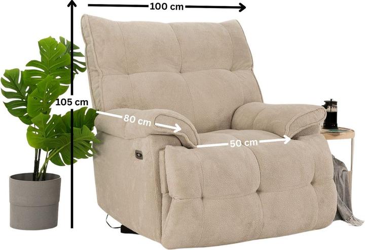 Immagine prodotto Homitis Soft Electric Recliner