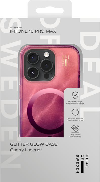 Actual product image iDeal Of Sweden MagSafe Clear Hard-Cover Cherry Lacquer (Apple iPhone 16 Pro Max)