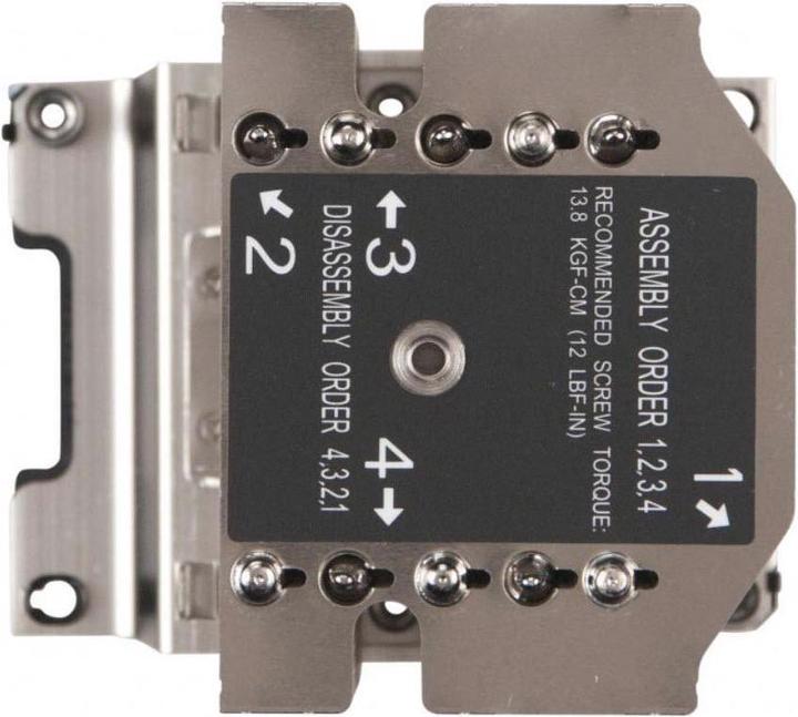 Productafbeelding Supermicro SNK-P0070APS4: CPU-koeler 4U (126 mm)