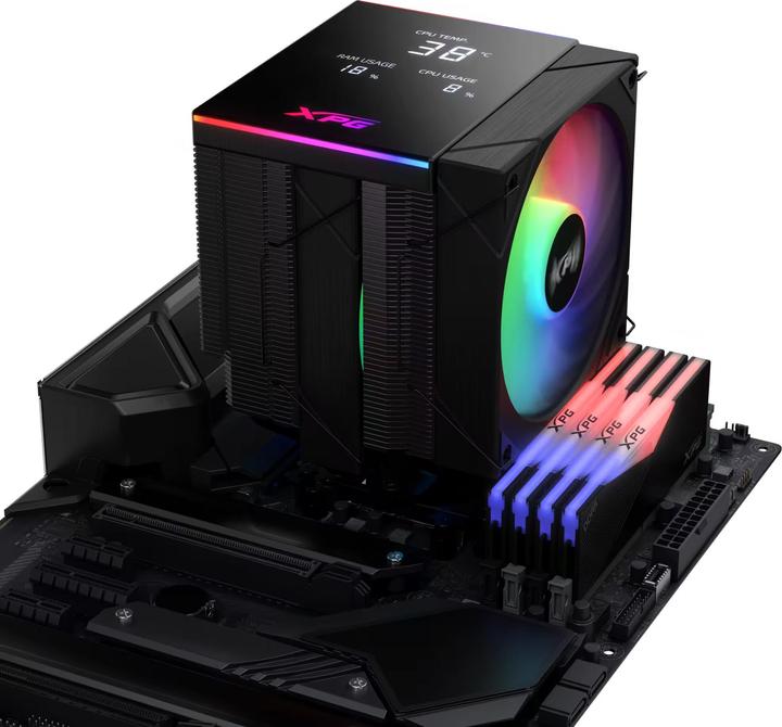 Image du produit Adata Lüfter XPG MAESTRO PLUS 62DA (120mm ARGB Fan) schwarz (120 mm, 1x)