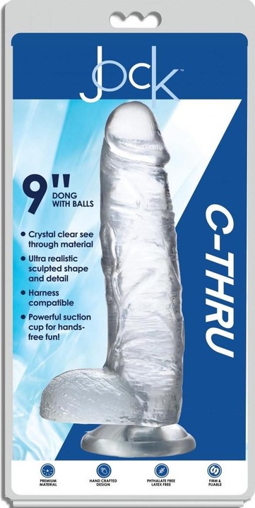 Immagine prodotto Jock CThru Dildo trasparente 27 cm